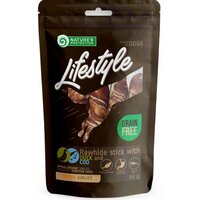 Pamlsok natures p lifestyle dog paličky z kačice a tresky 75 g